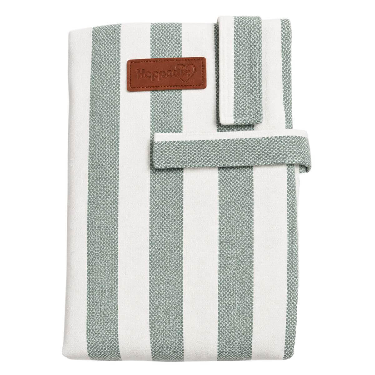 Hoppediz Wickeltaschen Grün, Creme 20x25 cm