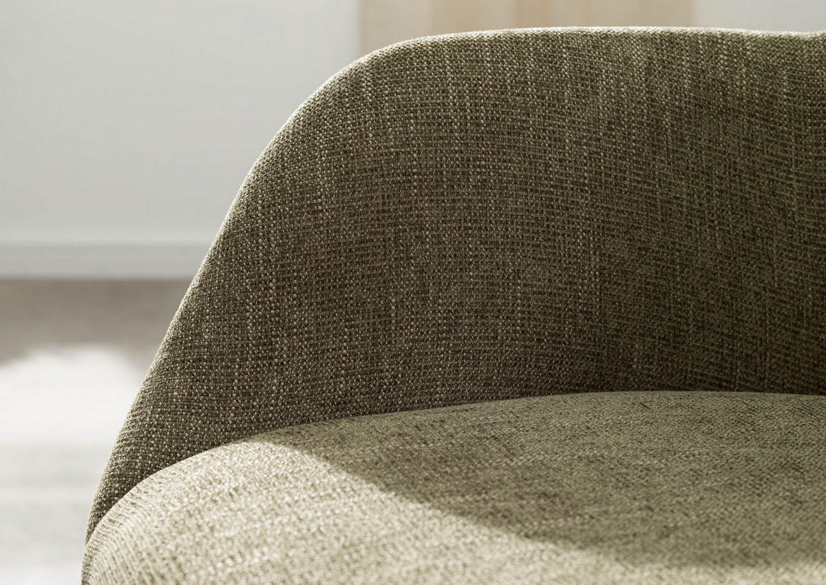 STUHL 100% Polyester 56 x 60 x 87 cm grün TACOMA #13 - Grün, Kunststoff (56/87/60cm) - Massivmoebel24