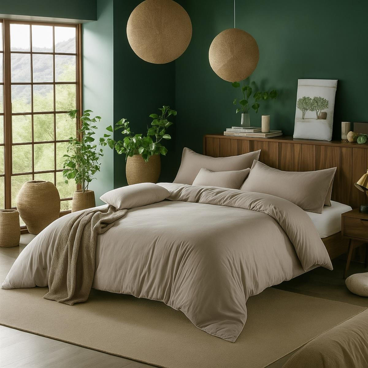 BETTWÄSCHE 135x200 Interlock Jersey Bettbezug einfarbig Baumwolle Kiesel Grau Uni - Made in Germany - Graubraun, Textil (135/200cm) - Carpe Sonno