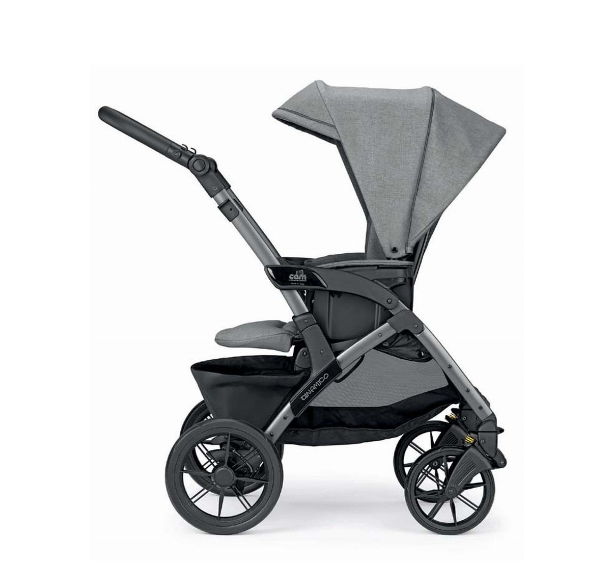 KOMBI-KINDERWAGEN Dinamico Smart 3in1 - Grau, Kunststoff (57/87.5/675cm) - Cam il Mondo del Bambino S.p.A.