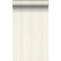 TAPETE Streifenmuster 53 cm x 10.05 m - Weiß, Papier (53/1000cm) - Origin Wallcoverings