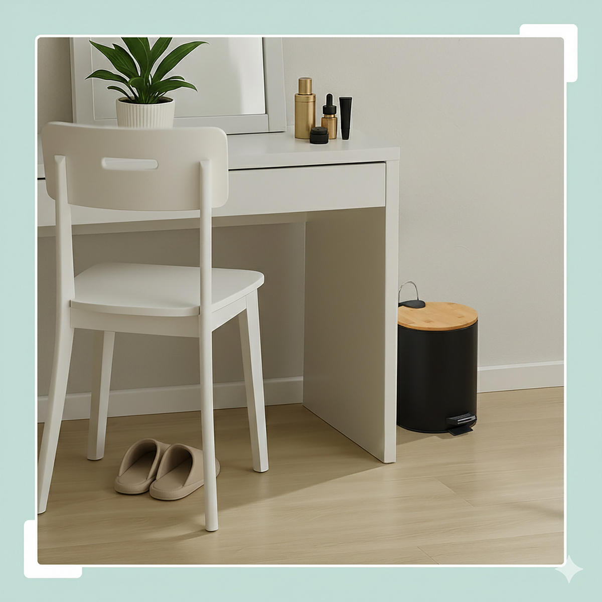 KÚPEĽŇOVÝ set - čierna, kov/drevo (20.5/26/25cm) - Relaxdays