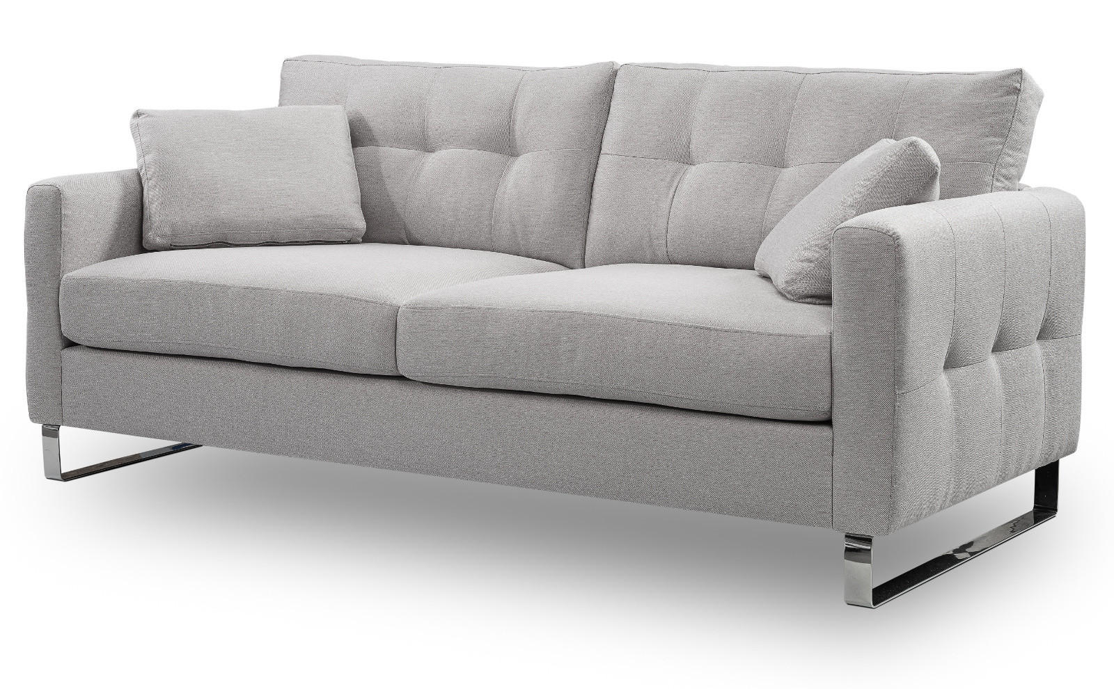 Inn.Furn Sofa Hellgrau 203x92x94 cm