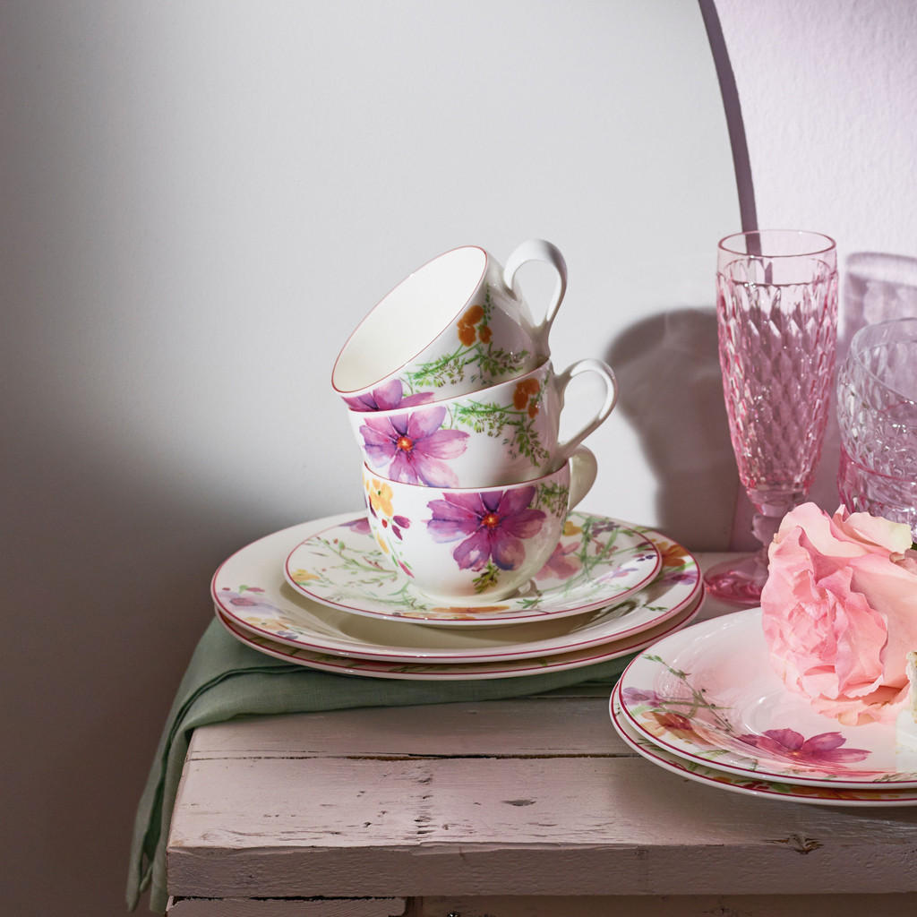 FRÜHSTÜCKSTASSEN Mariefleur Basic bunt 290 ml 6er Set - Multicolor, Keramik (0.29L) - Villeroy & Boch