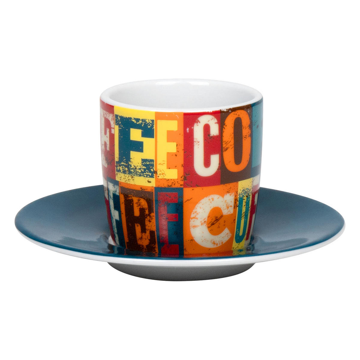 ESPRESSOTASSE Coffee Squares - Naturfarben, Keramik (0.09L) - Könitz