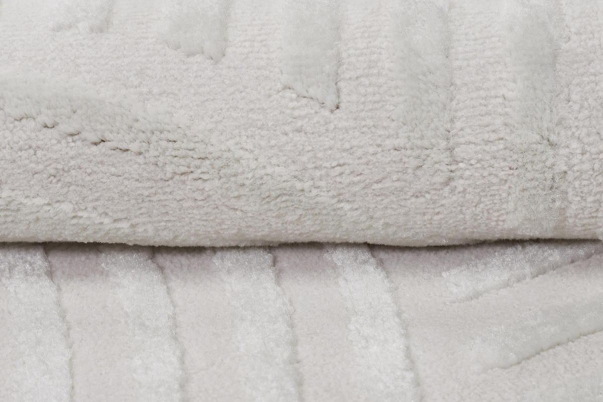 TEPPICH HYGGE Weiß 200/300 cm - Weiß, Kunststoff (200/300cm) - Tapiso