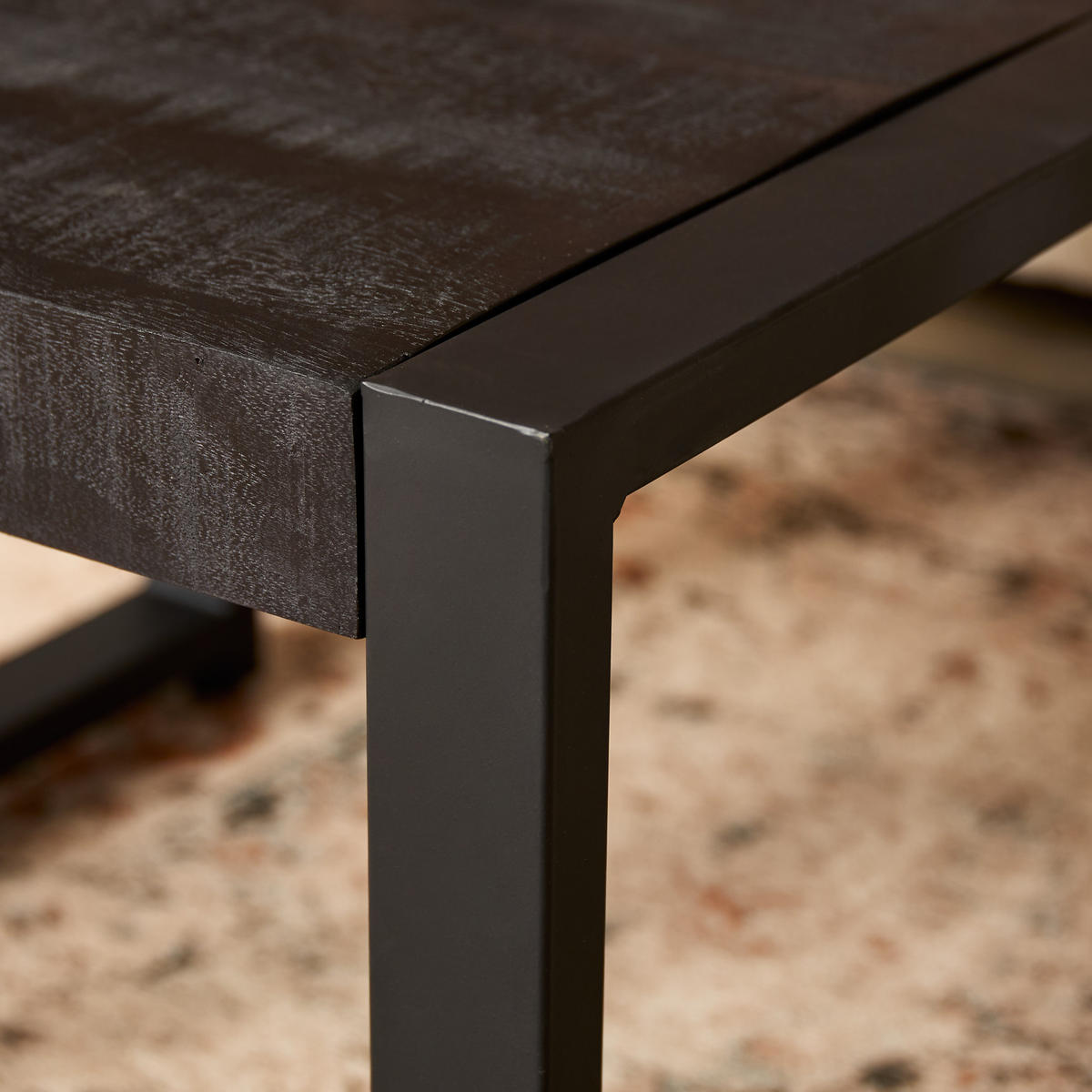 BEISTELLTISCH Boaz Schwarz 60/60/45 cm - Schwarz, Holz (60/60/45cm) - Starfurn