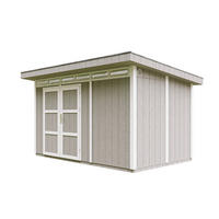 HOLZ-GARTHENHAUS basis LP SmartSide 8,7m² mit B411xL279xH239 cm - M904A - TUNDRA GREY - Grau, Holz (412/237/279cm) - Timbela