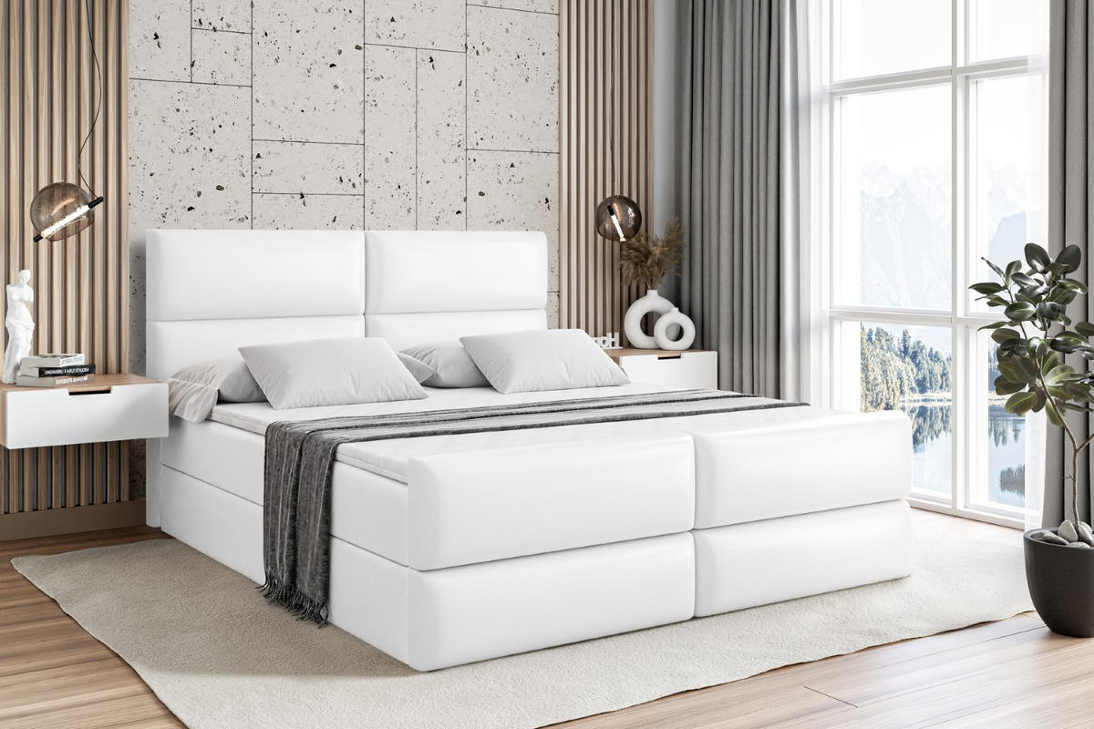 BOXBETT BOXI3-Z - 200x200 cm - H3 - Weiß Hochglanz - Weiß Hochglanz, Holzwerkstoff (200/200cm) - ALTDECOR