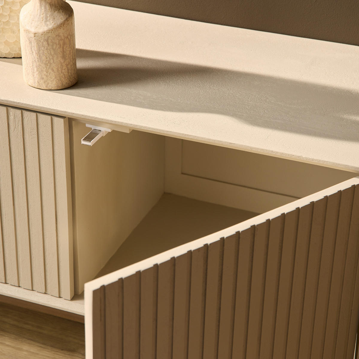 TV-MÖBEL Madison Beige 45/210/55 cm - Beige, Holz (210/55/45cm) - Starfurn