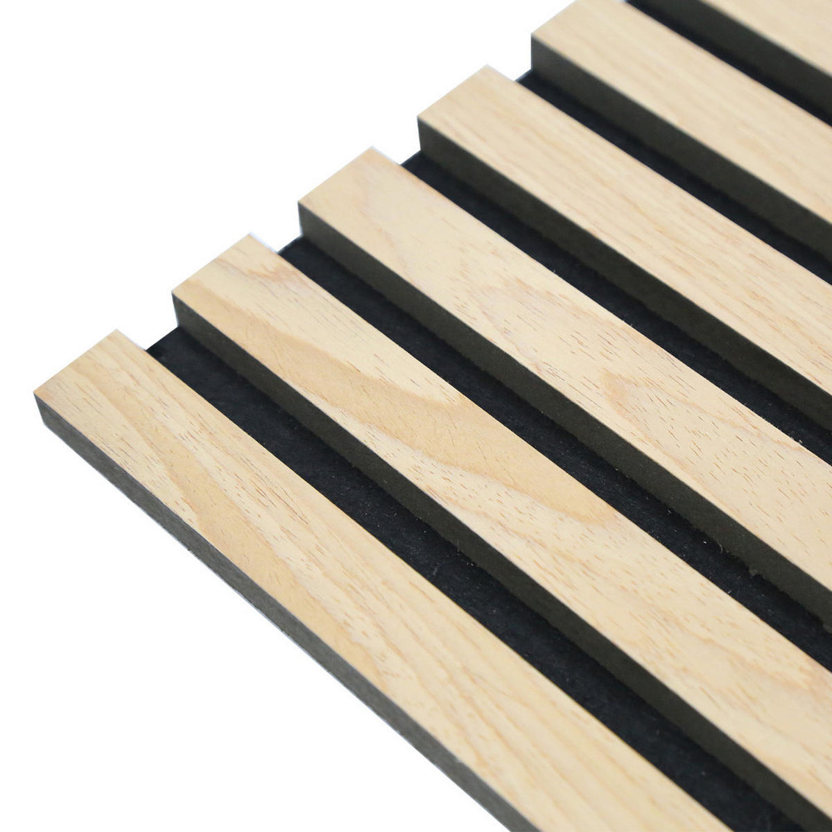 AKUSTIKPANEEL SONIC - Light Oak, 1 - Braun, Holzwerkstoff/Textil (40.5/80/2.2cm) - Home Deluxe