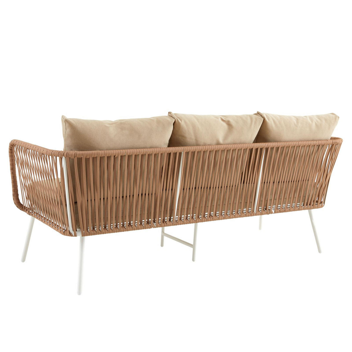 GARTENMÖBEL MYKONOS - Beige, Metall - IDIMEX