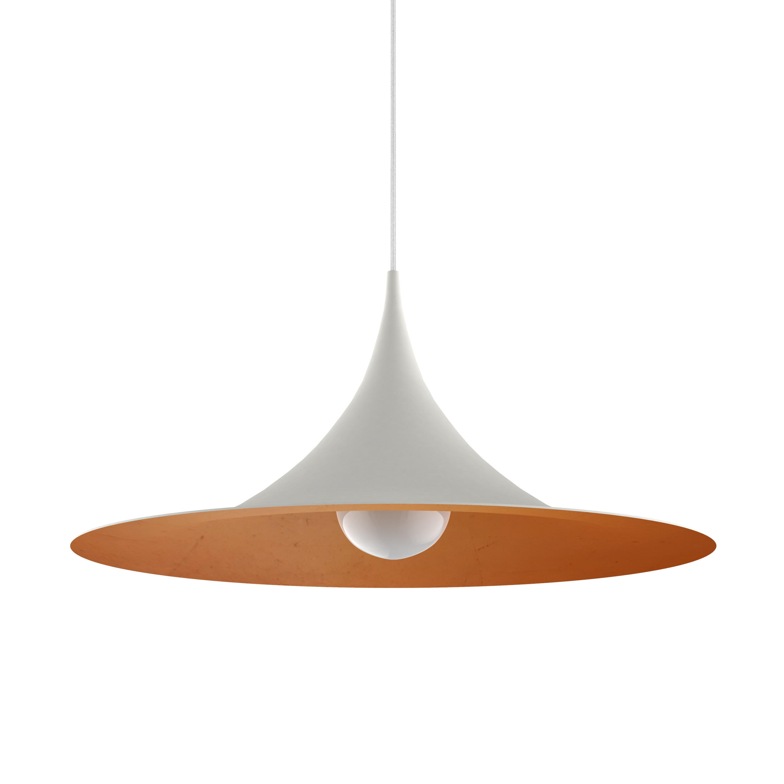 HÄNGELEUCHTE - Kupferfarben, Metall (57/57/27cm) - Lumicom
