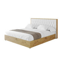 POLSTERBETT mit Bettkasten und Lattenrost, Bett mit Matratze H3/H4 - ENZO5 160x200 Weiß - Weiß, Holzwerkstoff/Textil (160/200cm) - ALTDECOR