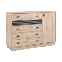 KOMMODE – 135 cm – ALLMO System – Sonoma Eiche - Sonoma Eiche, Holzwerkstoff (135/95/40cm) - hi-markt