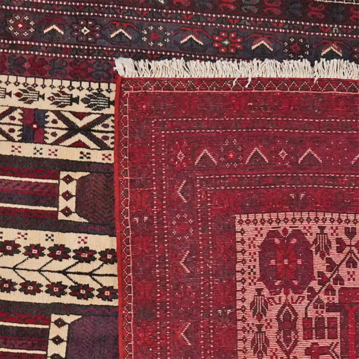 ORIENTTEPPICH handgeknüpft Afshar Beige 247/160 cm Schurwolle - Beige, Textil (160/247cm) - Looma