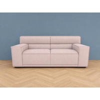 2,5-SITZER Umea Chenille Rosa 194/106/78 cm - Altrosa, Kunststoff/Textil (194/78/106cm) - foamnova