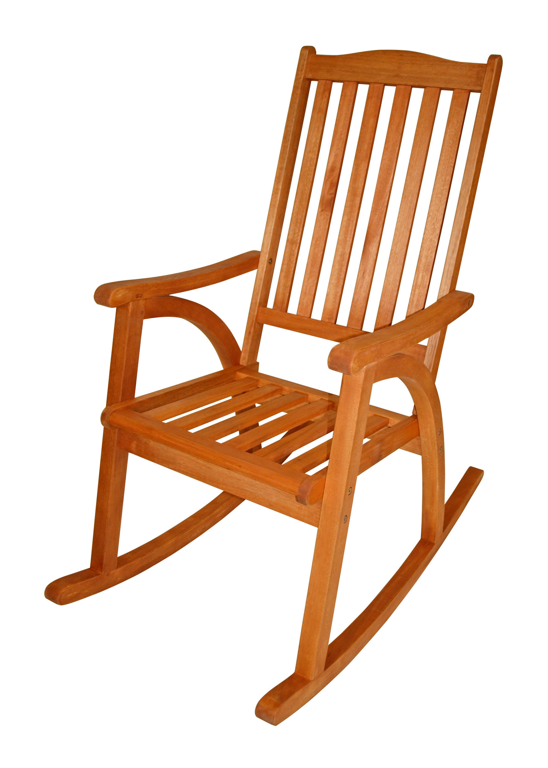 SCHAUKELSTUHL Sidny aus Eukalyptusholz - Braun, Holz (58/118/100cm) - TPFGarden