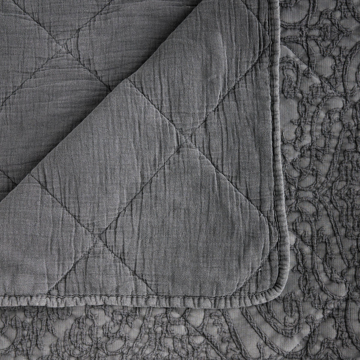 BETTDECKE Doreno - Grau, Textil (200/220cm) - home&you