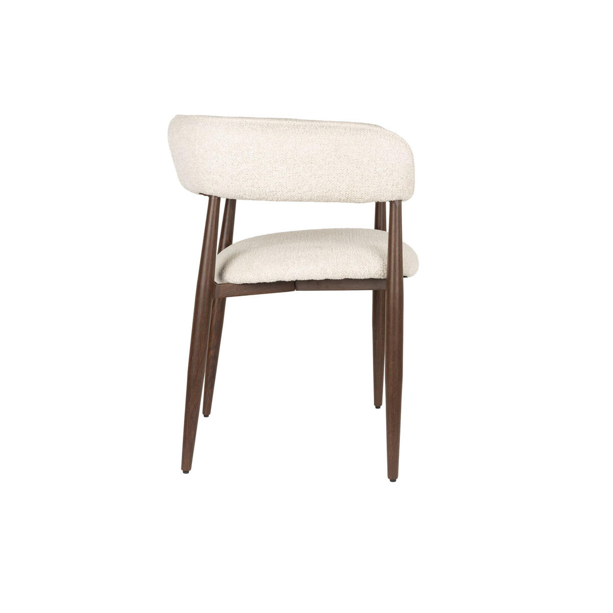 ESSZIMMERSTÜHLE Stanley - 2 er Set - Beige/Braun, Holz (61/78/48.5cm) - Housecraft Living