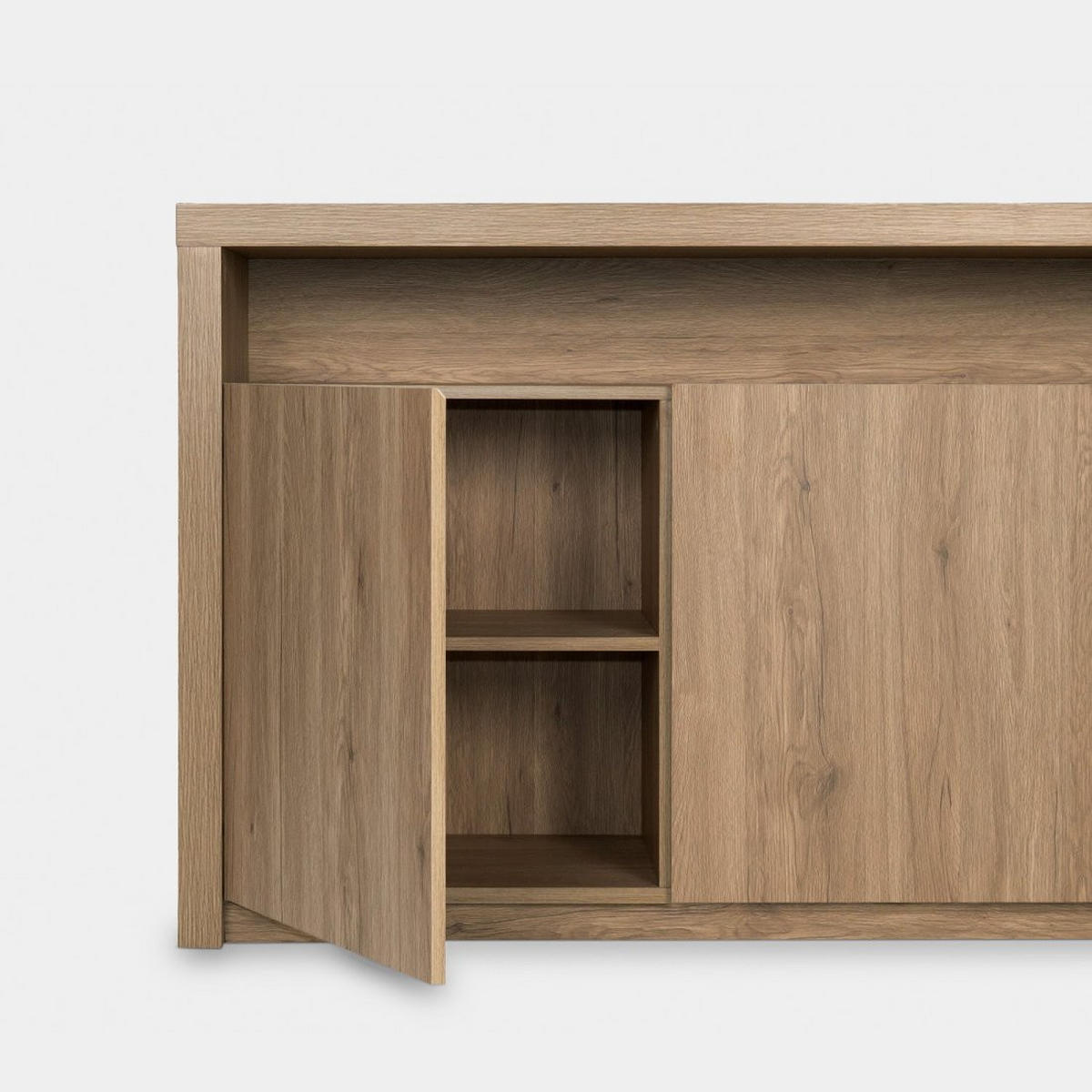 ANRICHTE NIEDRIGE Indiana Natürlich 160 cm x 84 cm - Naturfarben, Holzwerkstoff (160/84/39cm) - Klast Home
