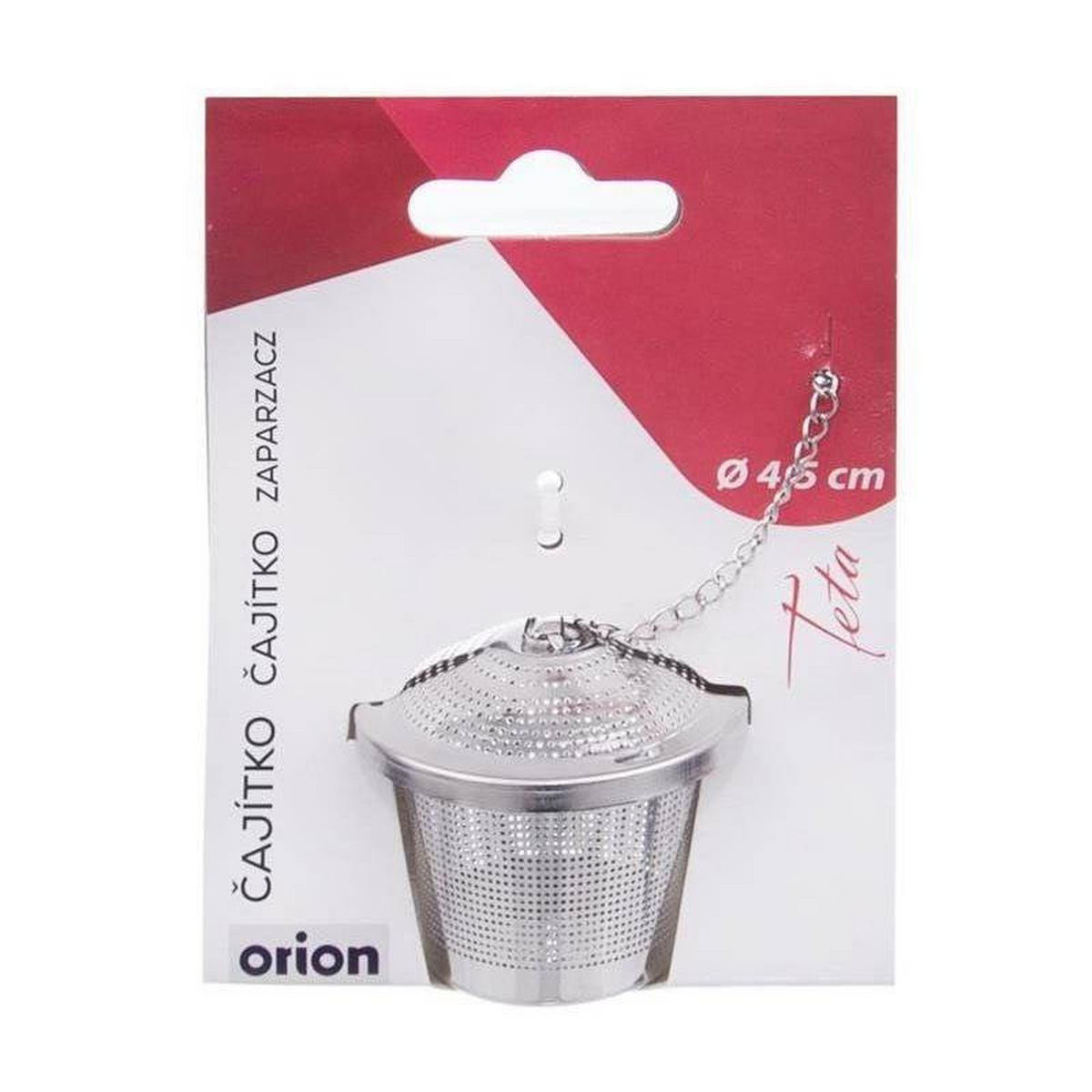 TEESIEB Stahl 4,5 cm - Silberfarben, Metall (4/5/5cm) - Orion 