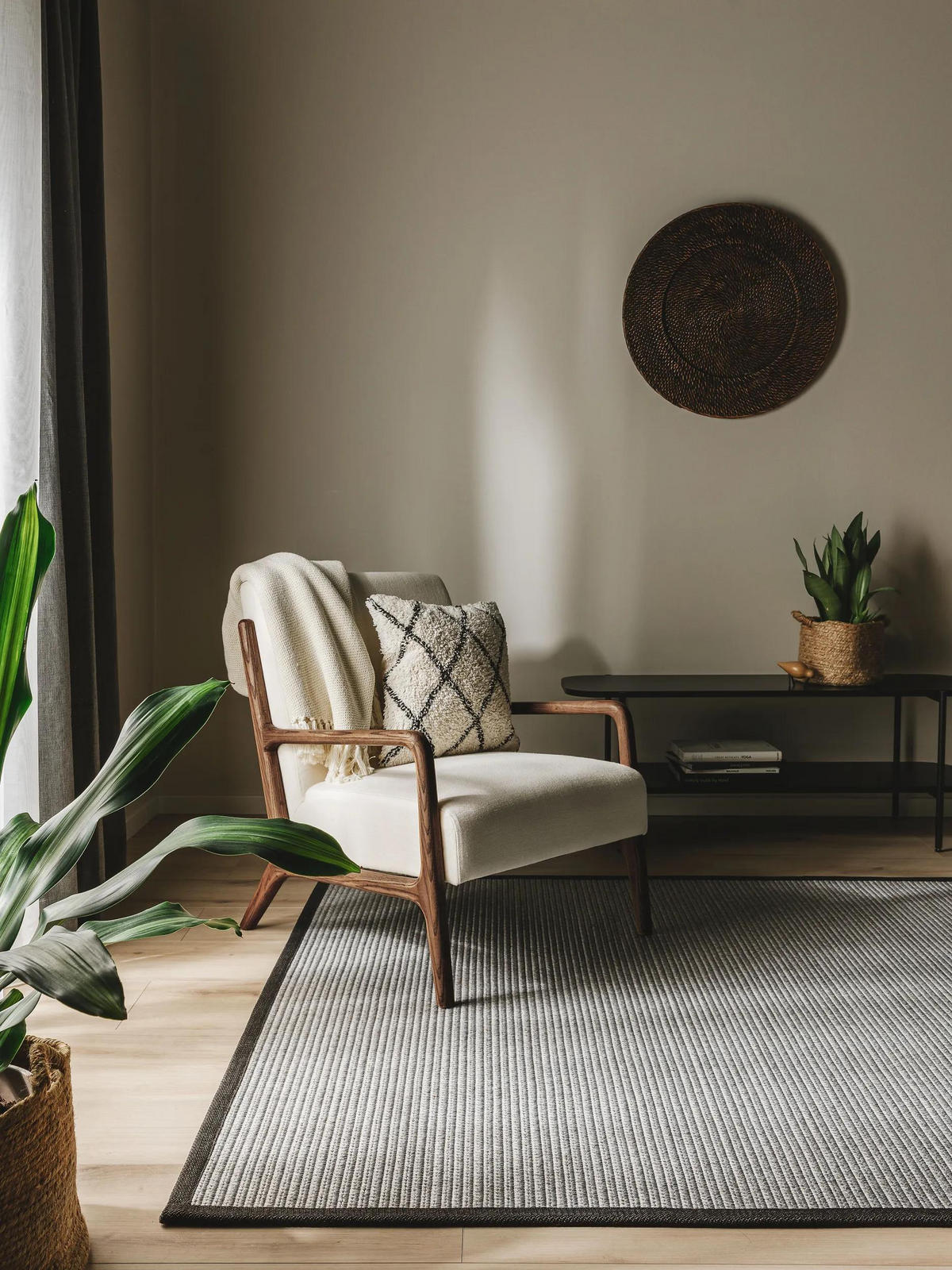 OUTDOORTEPPICH Nandi Grau 120x170 cm - Grau, Textil (120/170cm) - benuta Nest