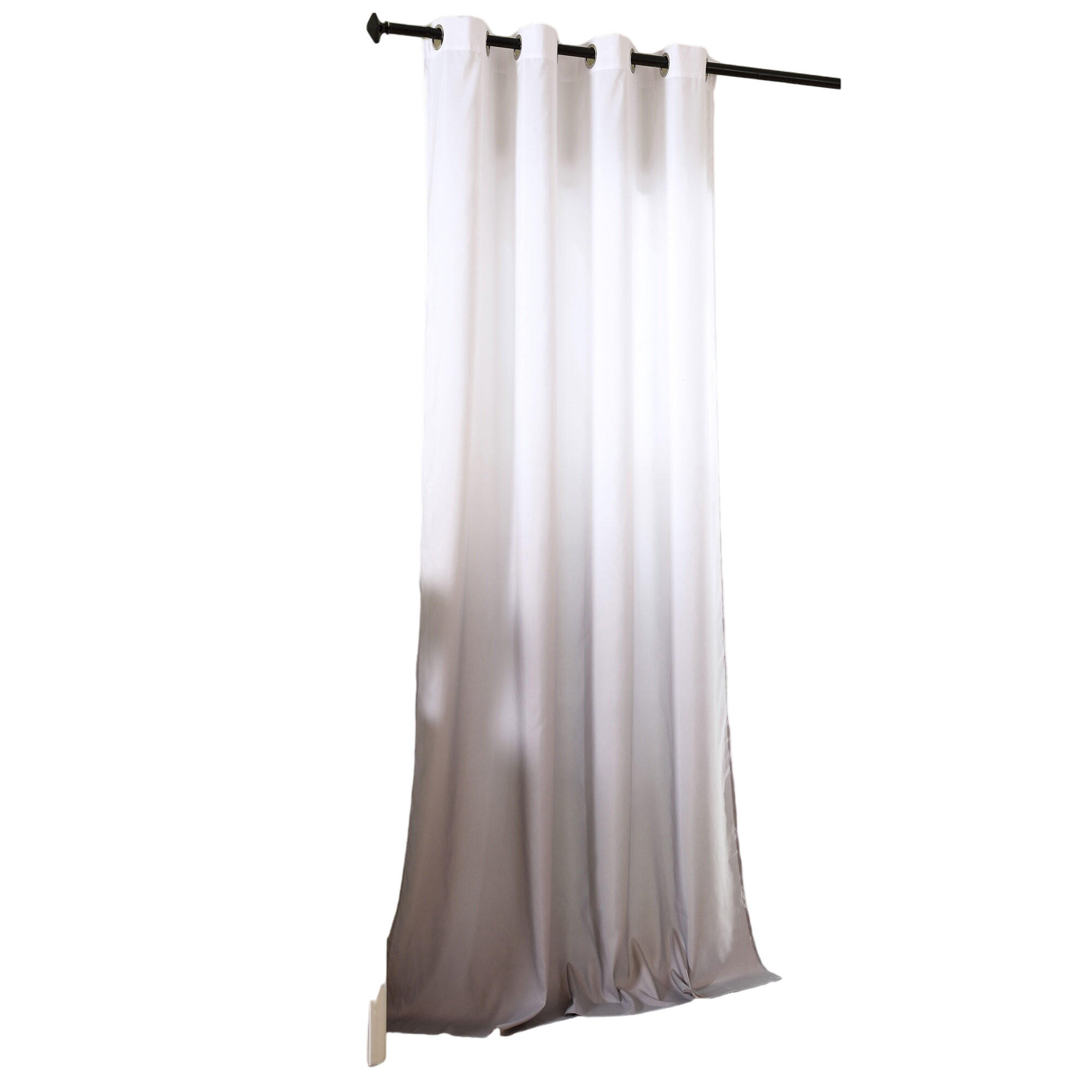 Gardinenbox Vorhang Grau 140x245 cm