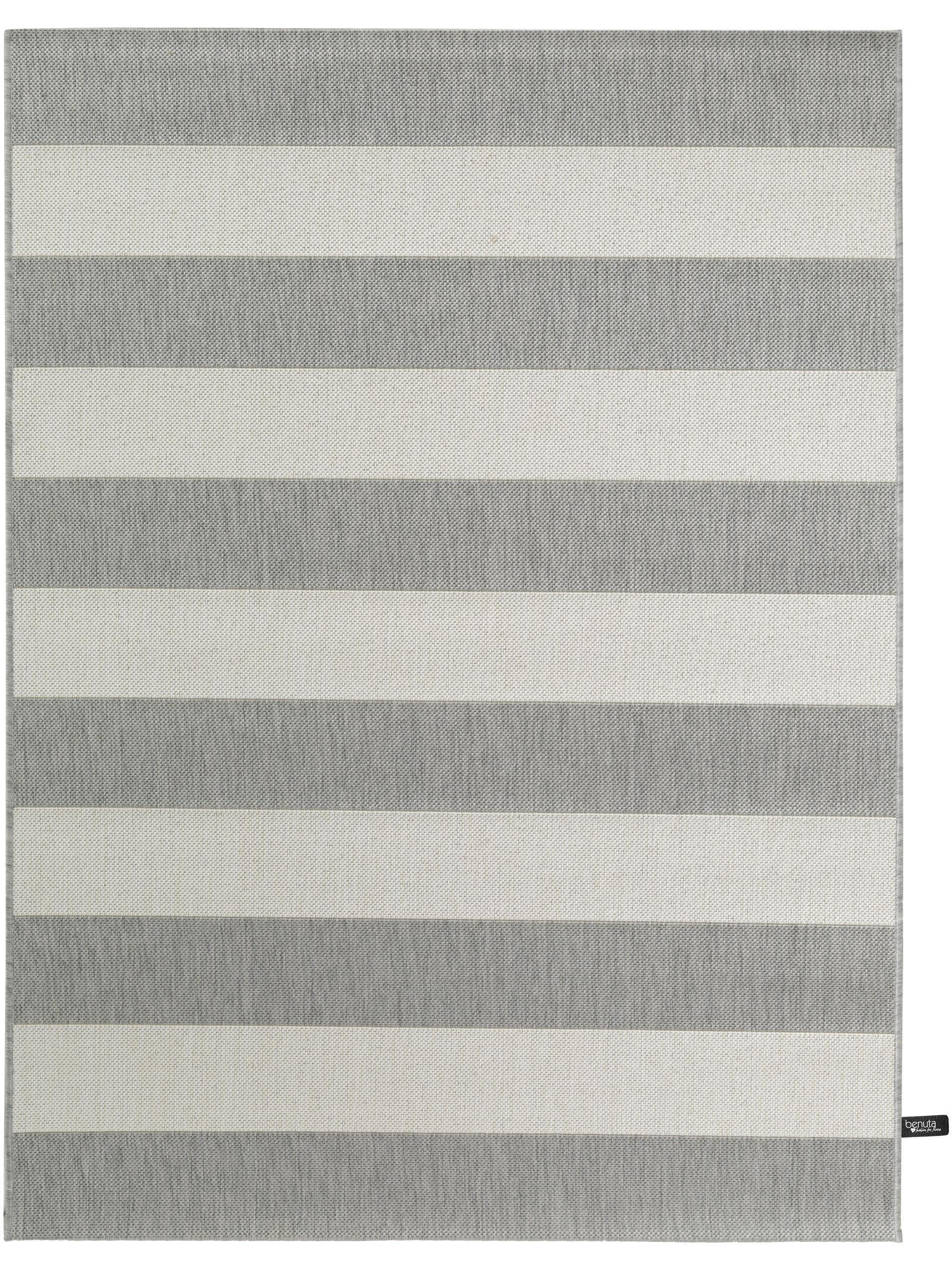 OUTDOORTEPPICH Metro Grau 80x150 cm - Grau, Textil (80/150cm) - benuta Nest