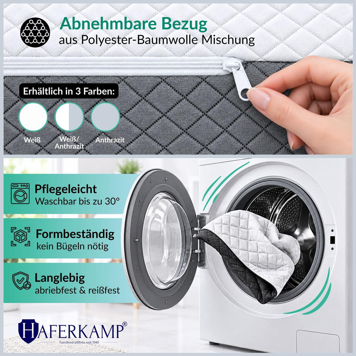 KLAPPBETT RESTO inkl. Premium Matratze 250kg Faltbar Gästebett TxB 90x200cm Anthrazit - Anthrazit, Metall
