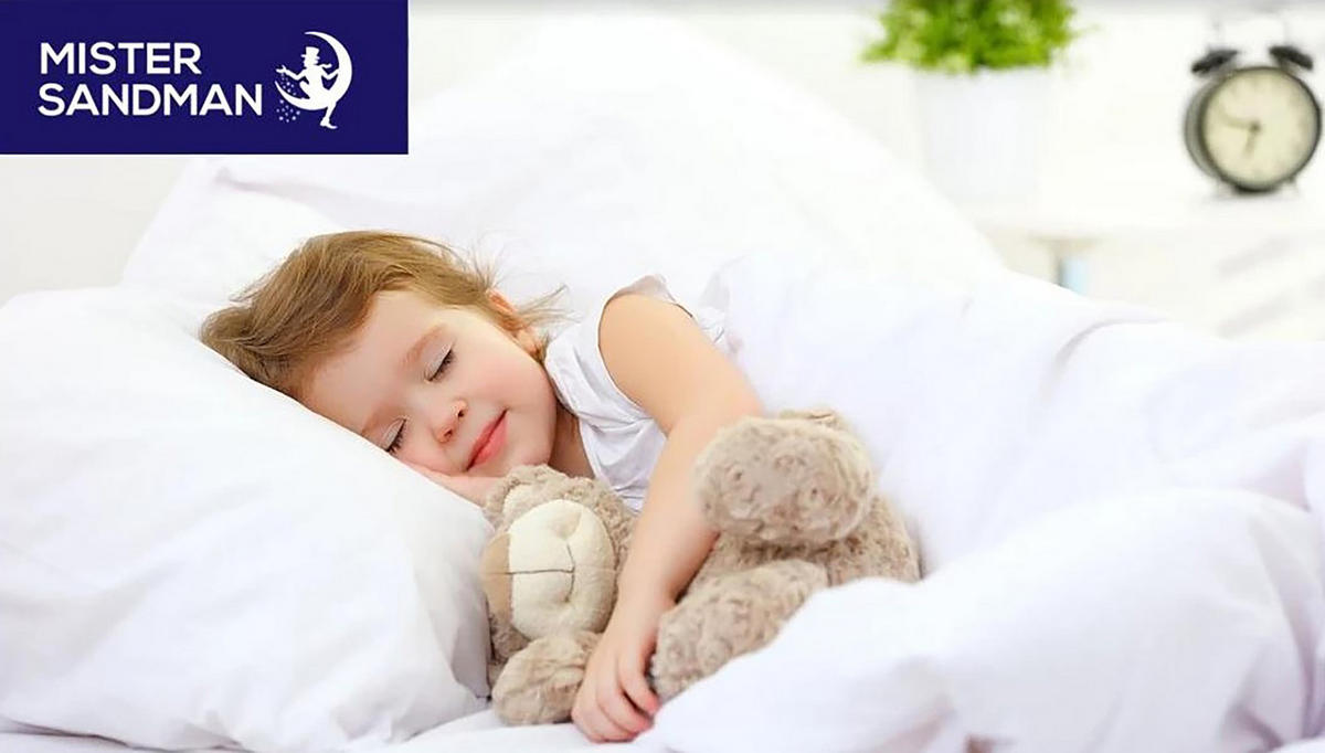 BABYMATRATZE 60x120 H2 - Kaltschaummatratze für Babybett - OEKO-TEX zertifiziert - waschbarer Bezug - 5 cm Höhe - atmungsaktiv und sicher - Weiß, Textil (60/120cm) - Mister Sandman