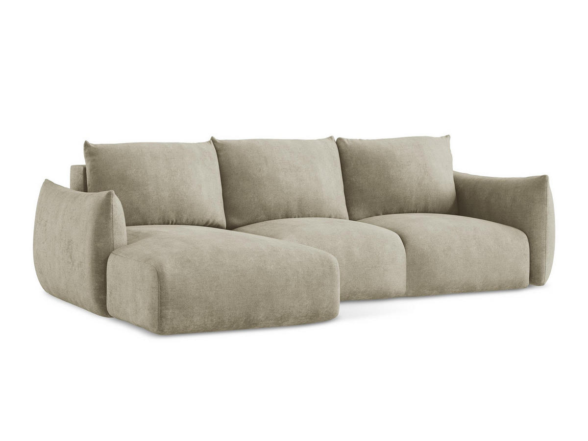 SESSEL Chenille Stoff Pink - Hellrosa/Schwarz, Holzwerkstoff/Textil (93/88/105cm) - Makamii