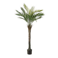 KÜNSTLICHE Palme - Penny 150 cm - Grün, Kunststoff (150cm) - Emerald