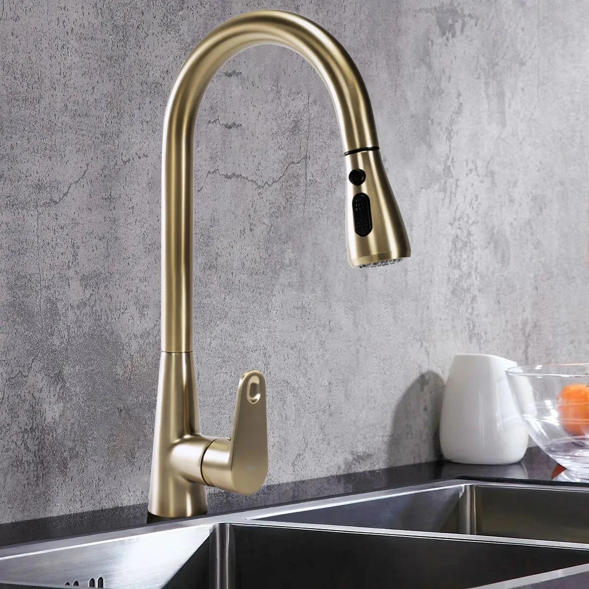 KÜCHEARMATUR Rea Mild Gold - Goldfarben, Metall (29/43/25cm) - REA