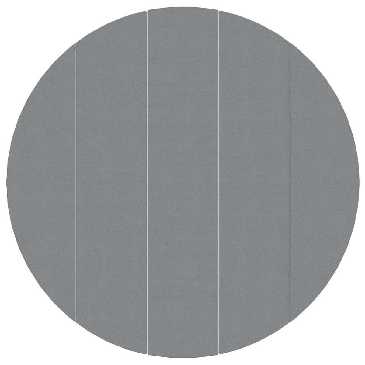 POOL-BODENTUCH Hellgrau Ø550 Cm Polyester Geotextil - Grau, Textil (550/550cm) - vidaXL