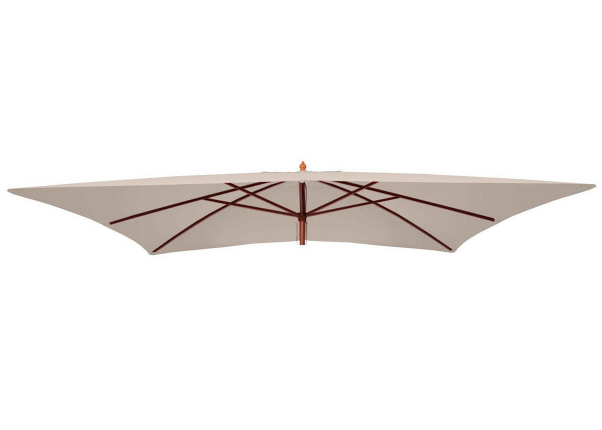 ERSATZ-BEZUG FÜR SCHIRM I Cremeweiß - Weiß, Textil (290/190cm) - MCW