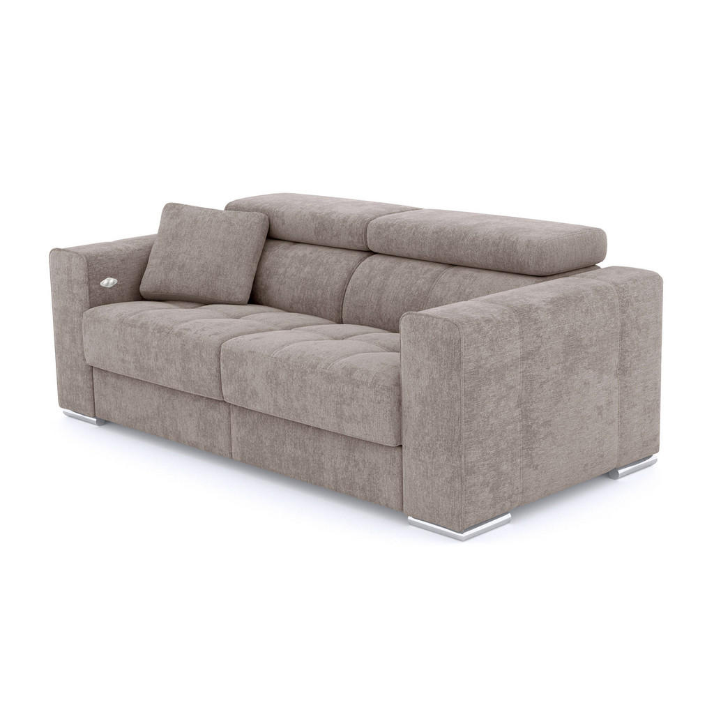 Thumbnail - Courtois Laville Sofa, Beige, Textil, 3-Sitzer, Rechteckig, 204x80x102 cm, Wohnzimmer, Sofas & Couches, Sofas, Heimkino ...