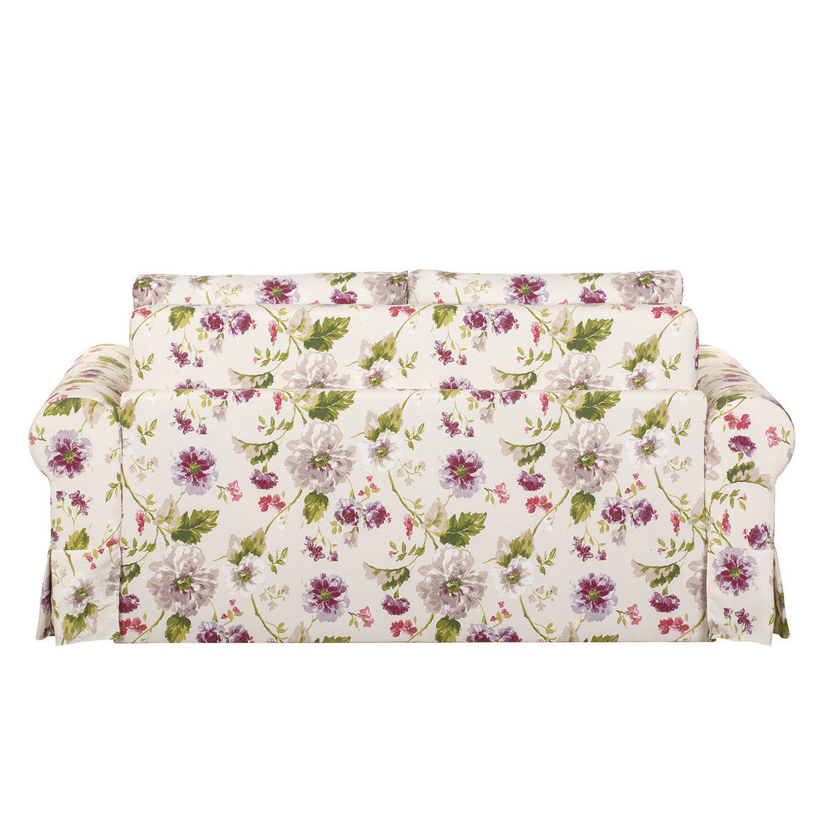 SCHLAFSOFA mit Husse - Brombeere/Creme, Textil (205/90/90cm) - home24