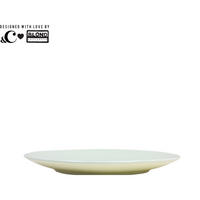FRÜHSTÜCKSTELLER Have A Perfect Day in Grün - 22cm - Multicolor, Keramik (21.8/21.8/2.5cm) - Blond Amsterdam