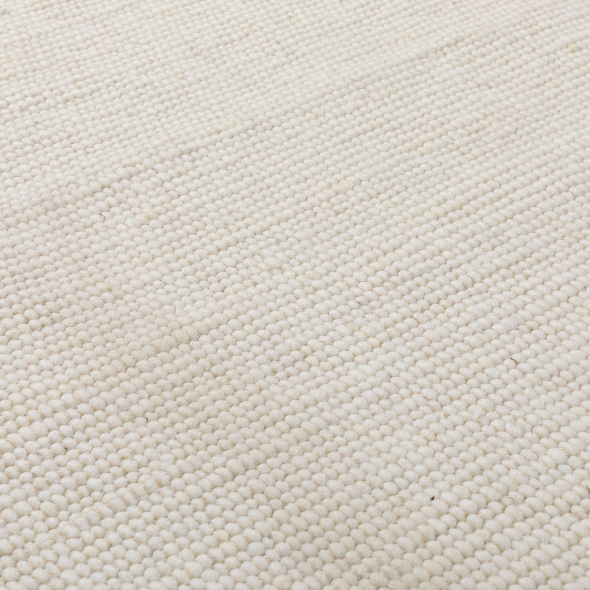 FLACHGEWEBETEPPICH 70/130 cm Paros - Weiß, Naturmaterialien (70/130cm) - Steffensmeier
