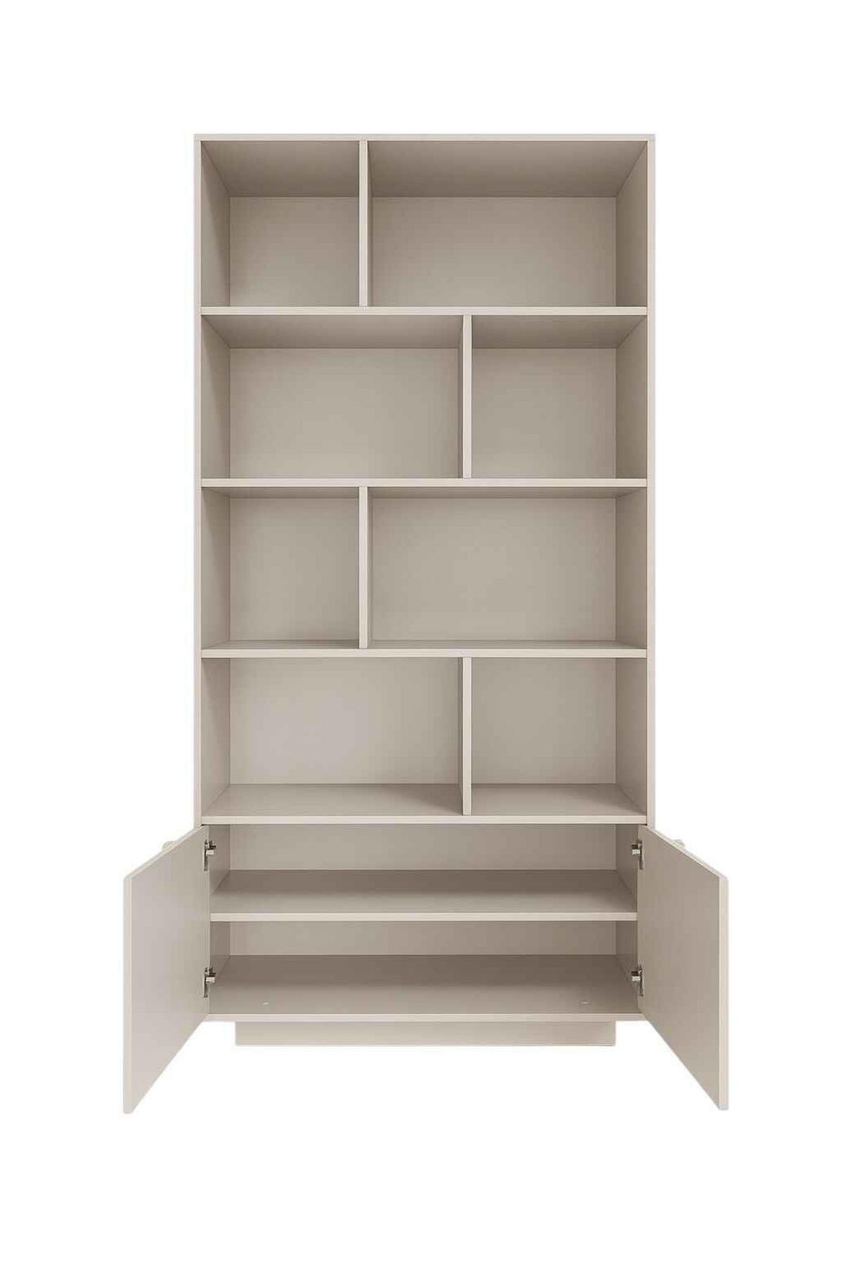 BÜCHERREGALE PIANO 90 / 195 / 36 cm Kaschmir - Kaschmir, Holzwerkstoff (90/195/36cm) - MASSENO