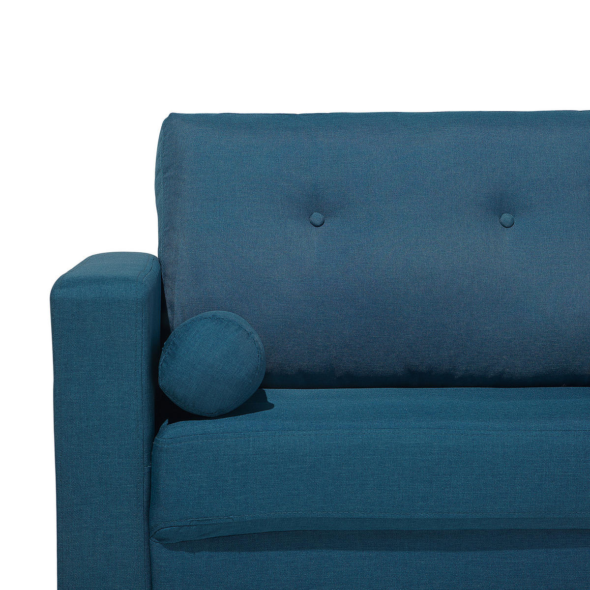 2-SITZER-SOFA Polyester Blau Kalmar - Hellblau, Textil (182/88/74cm) - Beliani