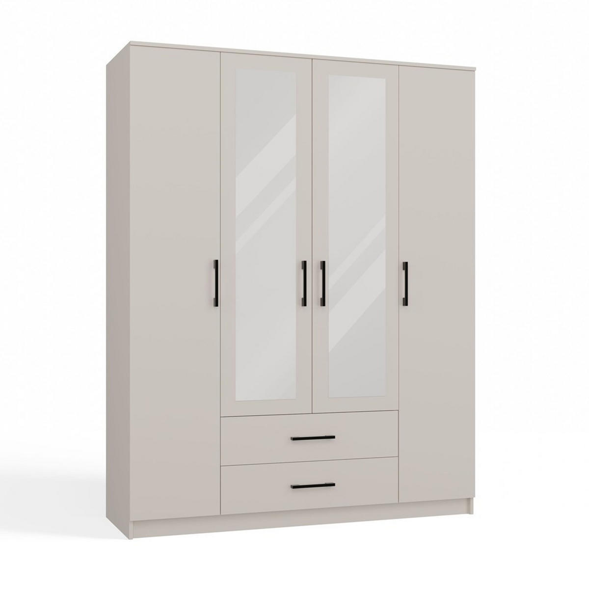 SKRIŇA NA OBLECENIE - kašmírová, kompozitné drevo (160/205/52cm) - RAUMHIRSCH FURNITURE