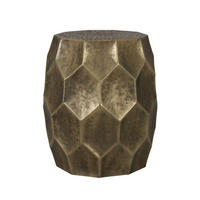 LIGHT & Living - Beistelltisch KALAN - Ø37x42,5cm - Gold - Goldfarben, Metall (37/37/42.5cm) - Light & Living