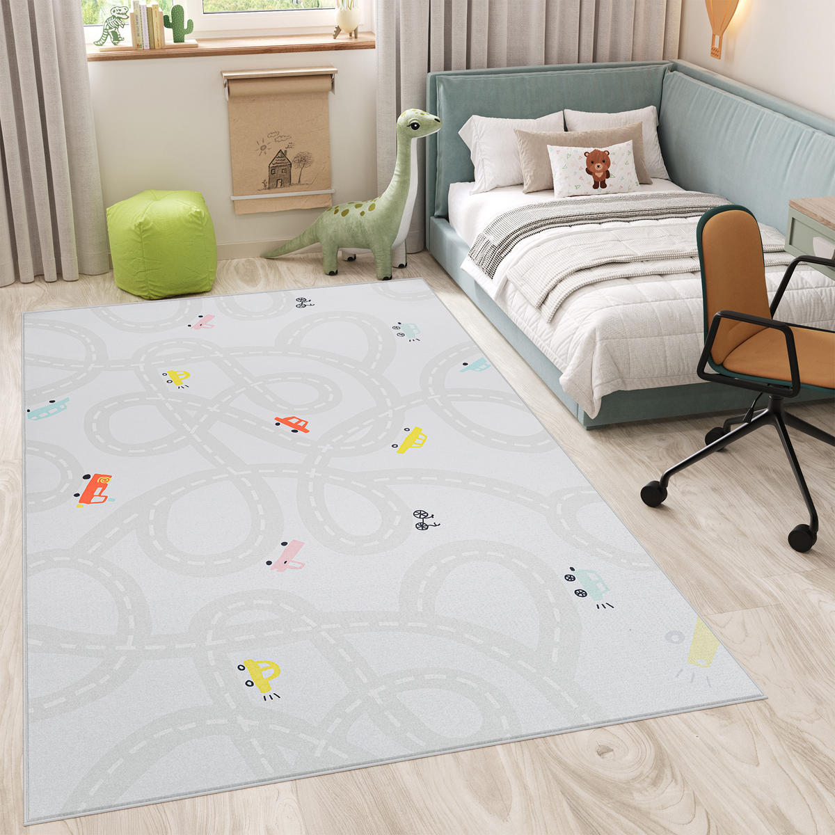 KINDERTEPPICH SNOOKI Beige 250/350 cm - Beige, Textil (250/350cm) - Tapiso