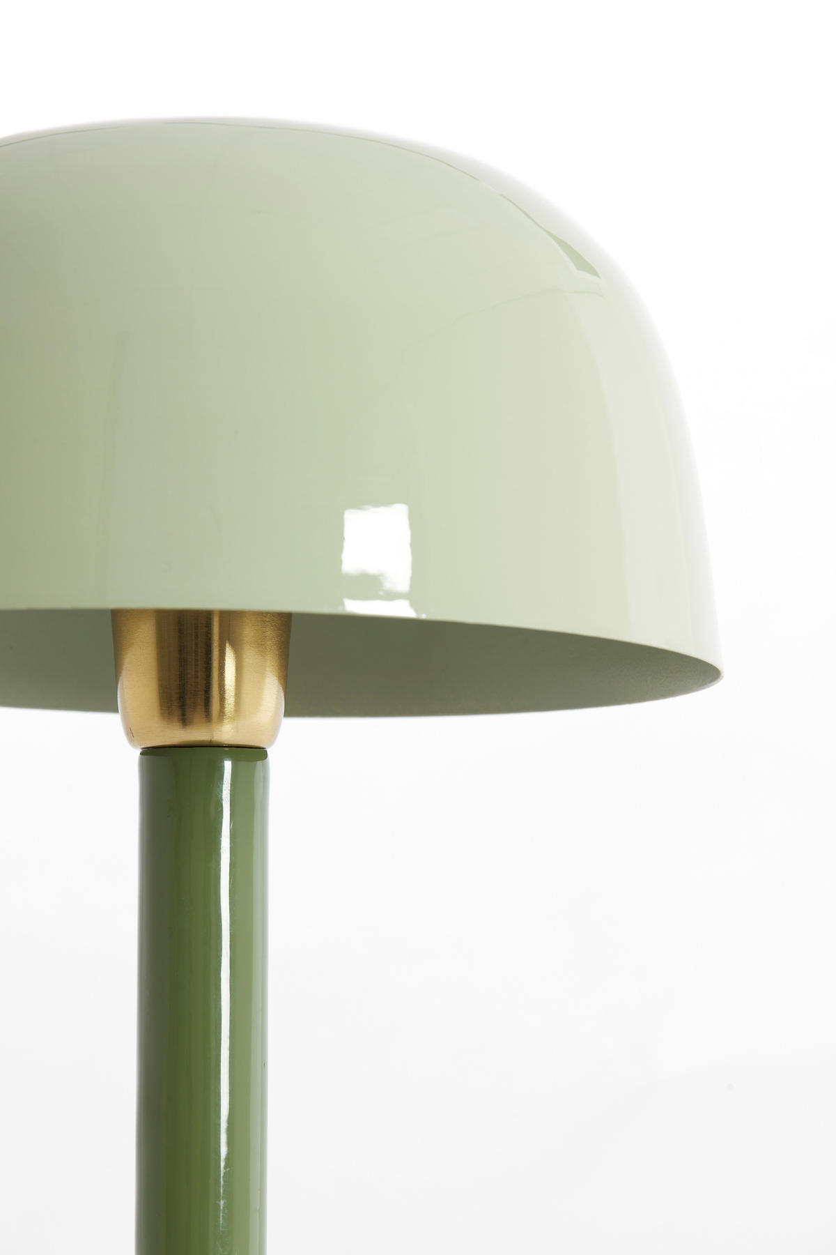 TISCHLAMPE Marivet Grün 25/25/37 cm - Grün, Metall (25/25/37cm) - Light & Living