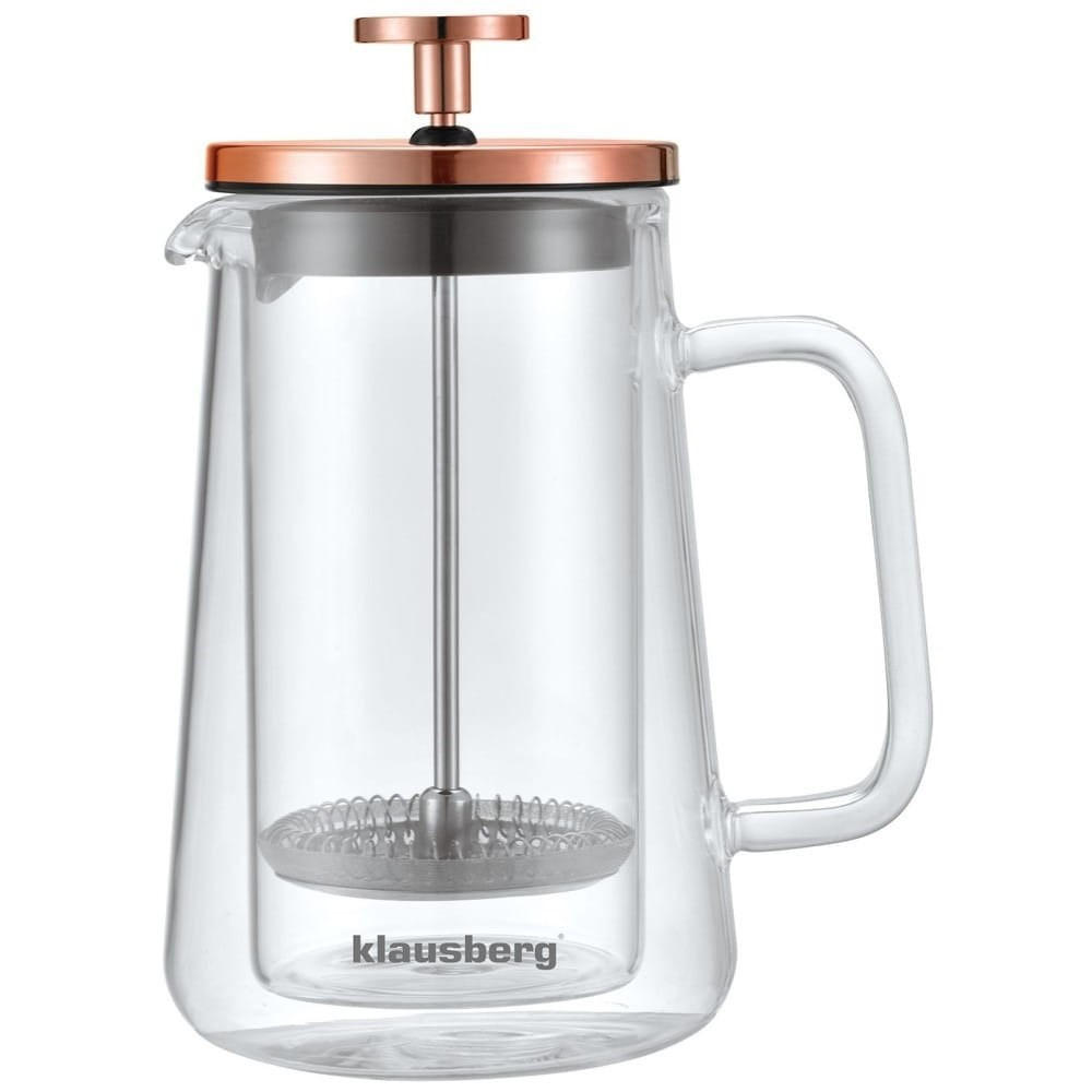 TEEKANNE Weiß 10/10/17.5 cm KB7723 - Weiß, Glas (0.35L) - Klausberg 