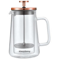 TEEKANNE Weiß 10/10/17.5 cm KB7723 - Weiß, Glas (0.35L) - Klausberg 