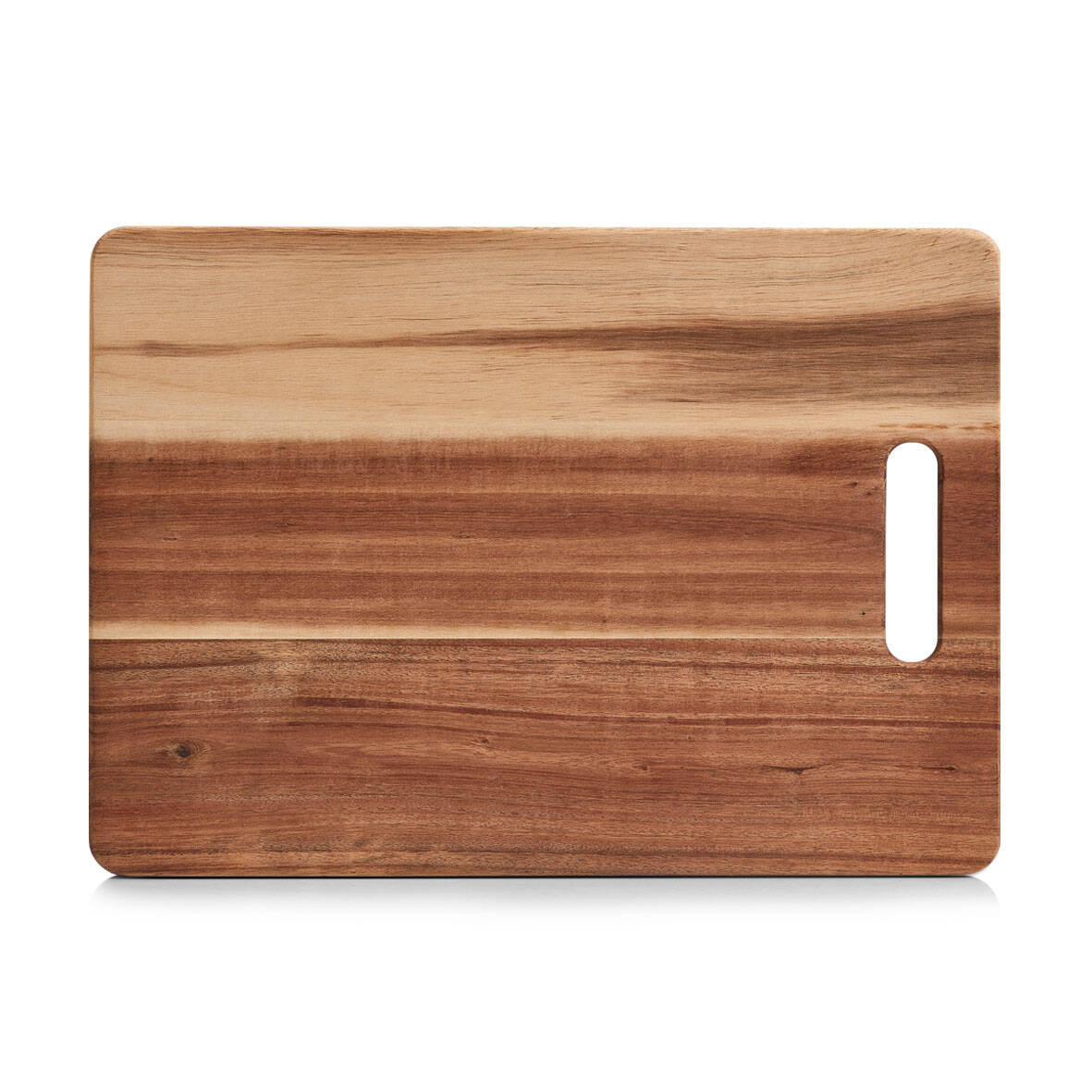 SCHNEIDEBRETT Akazienholz 35/25 cm - Braun, Holz (25/35cm)