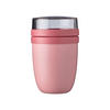 THERMO-LUNCHPOT Ellipse Nordic Pink ø 10.7 cm - Rosa, Kunststoff (10.7/16.9/10.7cm) - Mepal